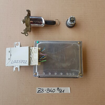 BMW Z3 Motorsteuergerät 1430940 EWS Modul 6912145 + Zünd Schloss Schlüssel Chip – Bild 2