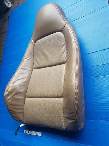 BMW Z3 Beifahrer Sitz Oberteil Leder beige Rückenlehne RECHTS Sitzheizung  – Bild 2