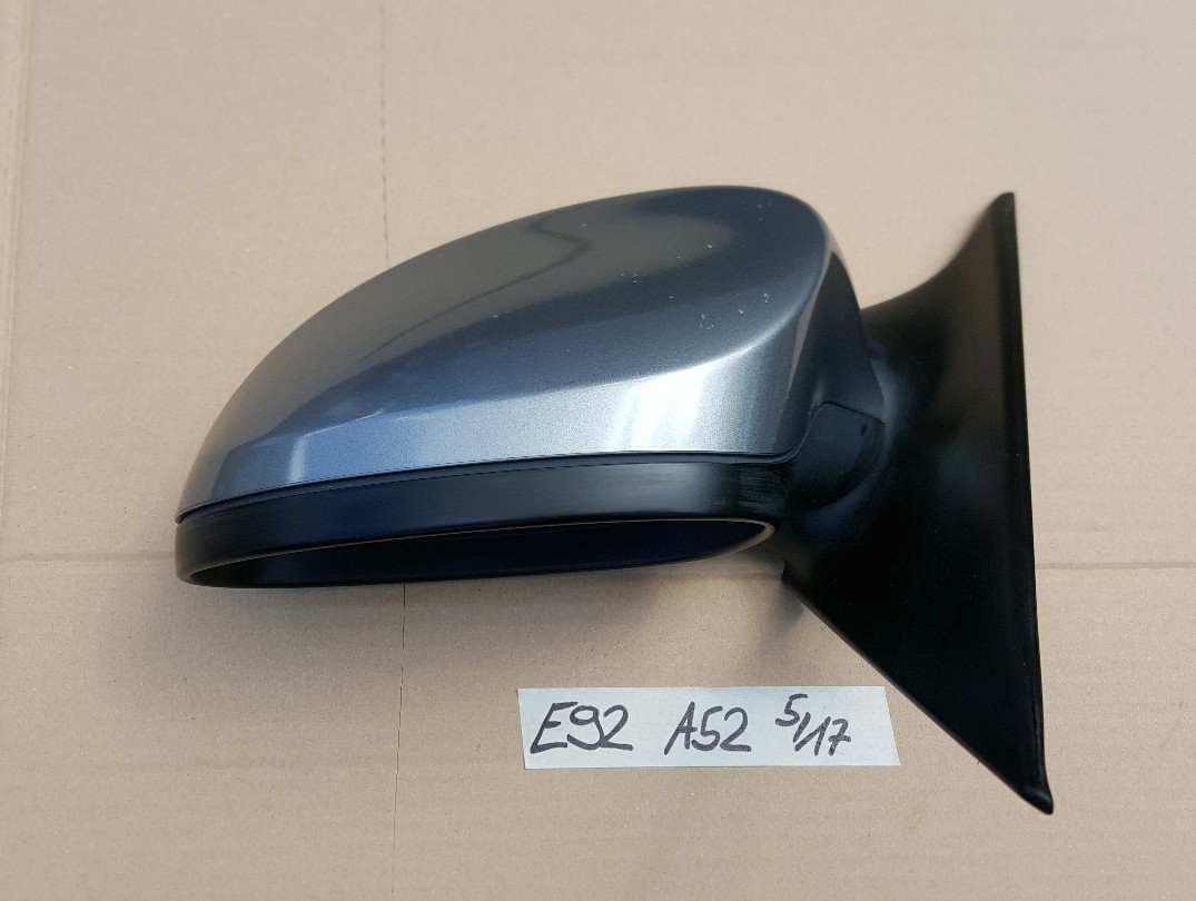 BMW E92 E93 Außen Seiten Spiegel 5 PIN LINKS space grau metallic A52 – Bild 3