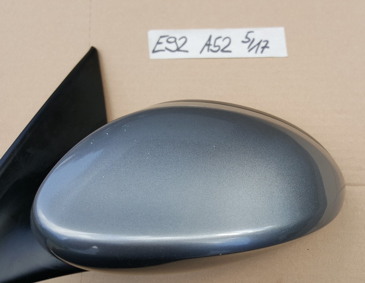 BMW E92 E93 Außen Seiten Spiegel 5 PIN LINKS space grau metallic A52 – Bild 4