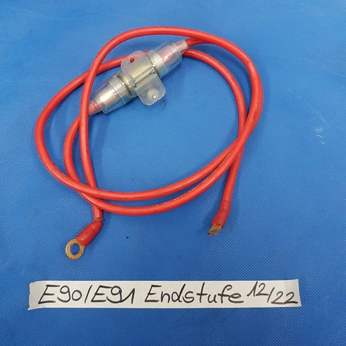 BMW E90  E91  E92  Pluskabel / Kabelbaum Kabel mit Sicherung für Endstufe Radio – Bild 1
