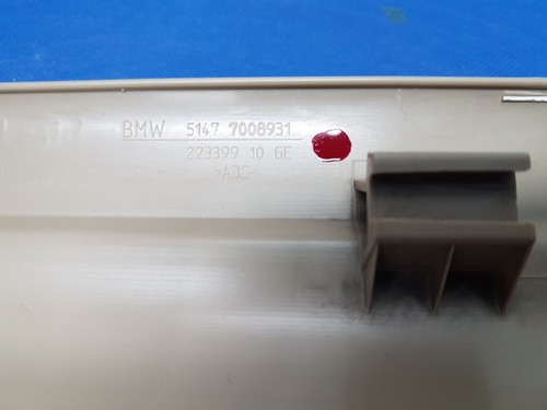 BMW E63 Einstiegsleiste LINKS beige 7008931 – Bild 4