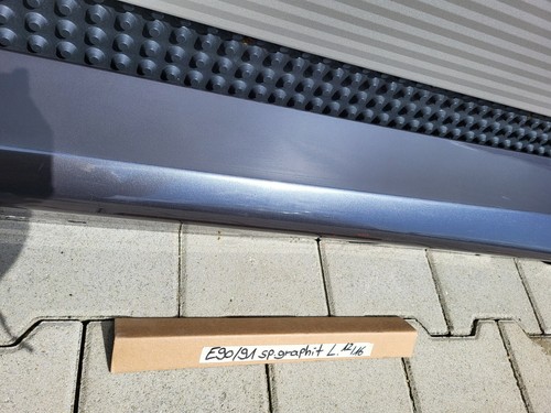 BMW E90 E91 Seiten Schweller Leiste sparkling graphit rechts ODER links ABHOLUNG – Bild 3