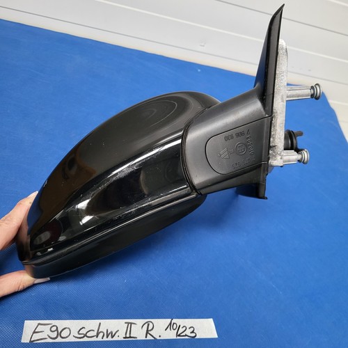 BMW 3er  E90 E91 Aussen  Seiten Spiegel schwarz 2 RECHTS ABHOLUNG – Bild 6