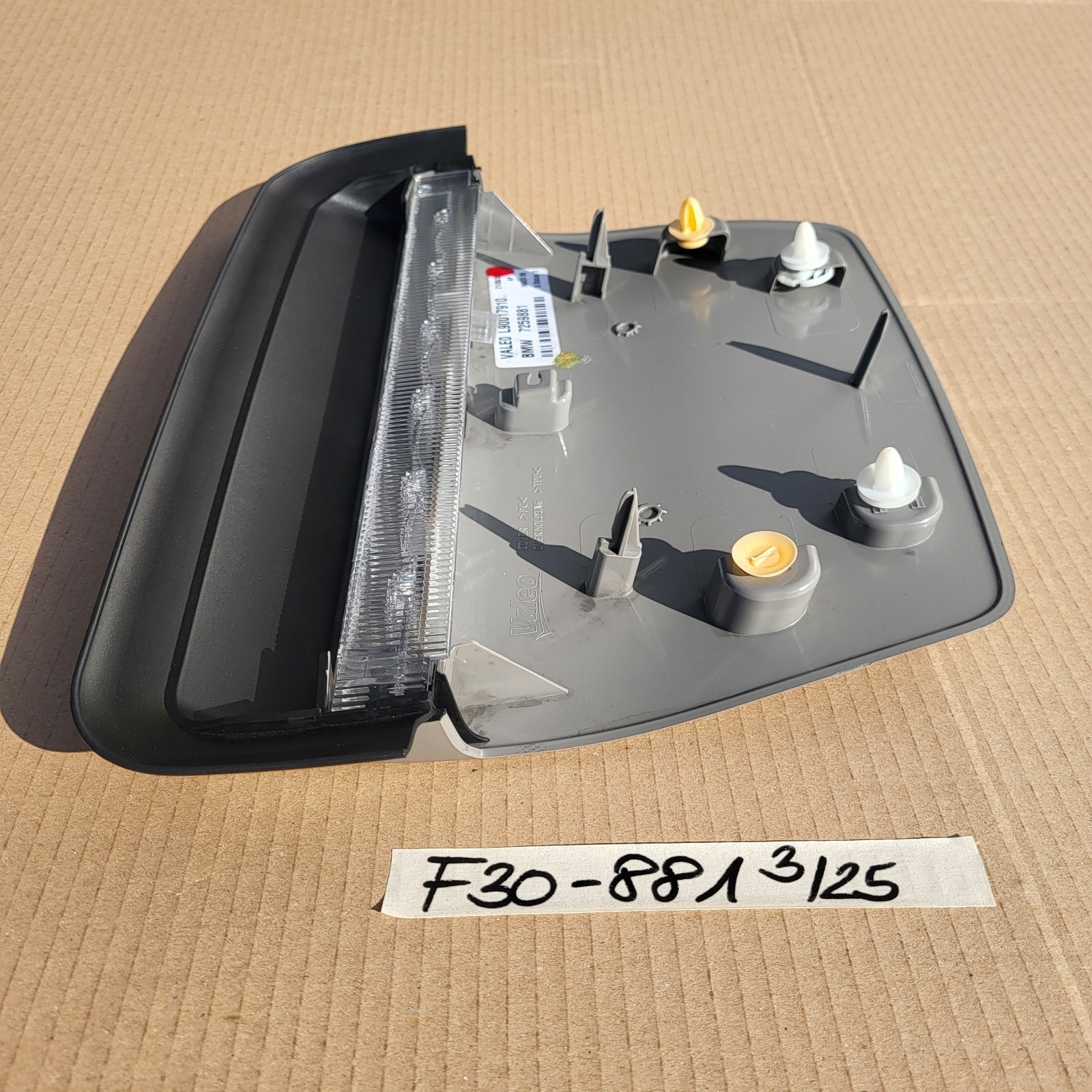 BMW F30 F35 Dritte Bremsleuchte 7259881 Zusatzbremsleuchte 3. Bremslicht grau – Bild 3