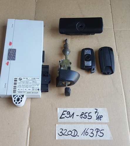 BMW E90 E91 E92 Motorsteuergerät 320 Diesel 163 PS 7799855 CAS Modul 6981416 – Bild 3