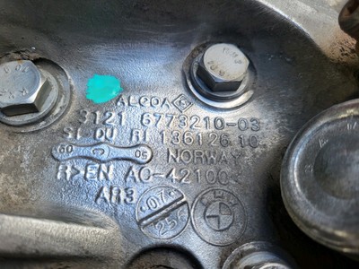 BMW E90 E91 E81 E87 Radlager Radnabe Radträger Schwenklager VORNE RECHTS 6773210 – Bild 2