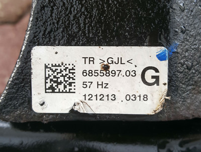 BMW F30 F35 Hinterachse Hinterachsträger Achsträger hinten 6792505 ABHOLUNG – Bild 2