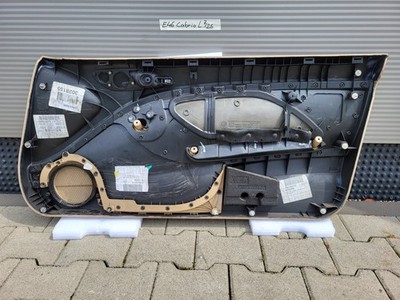 BMW E46 Cabrio Coupe Türverkleidung Leder Beige LINKS Harman Kardon Griff Blende – Bild 10