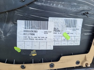 BMW E46 Cabrio Coupe Türverkleidung Leder Beige RECHT Harman Kardon Griff Blende – Bild 11