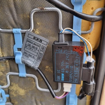 BMW E46 Cabrio Beifahrer Sitz elektrisch Leder Beige Memory Funktion ABHOLUNG – Bild 12