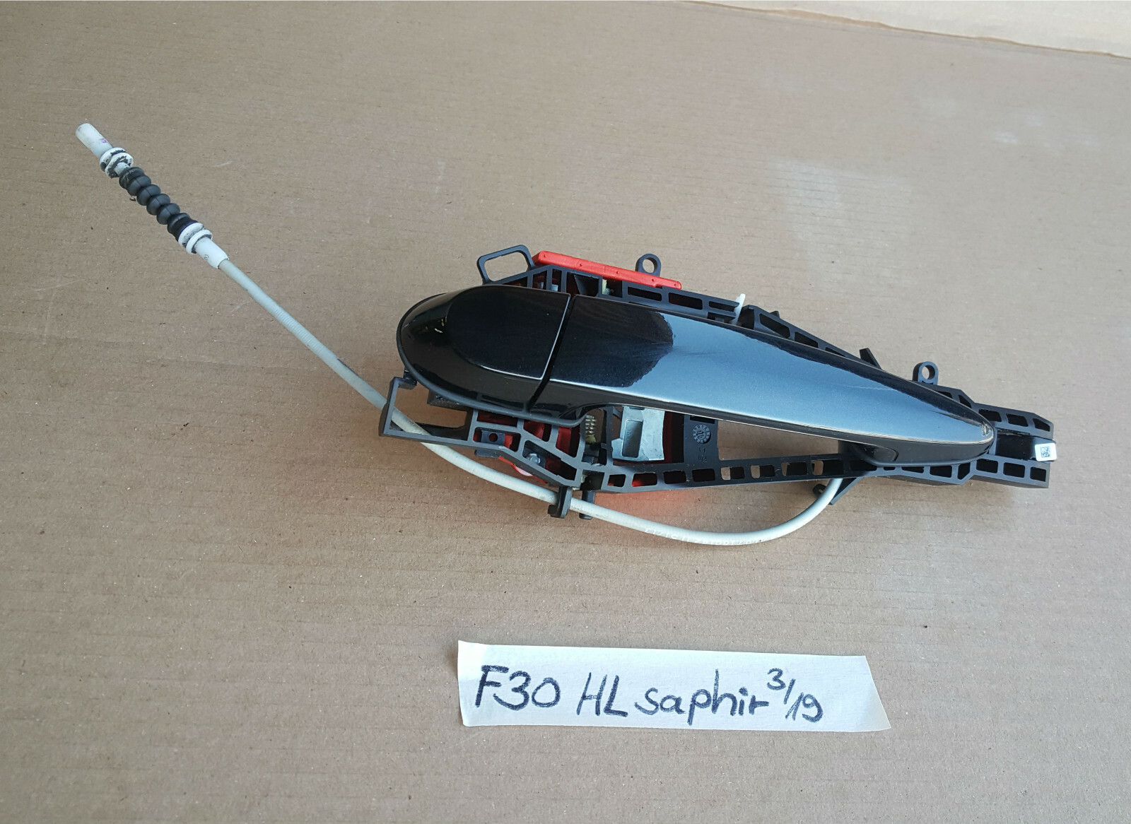 BMW F30 F31 F34 F35 F80 Tür Griff HINTEN LINKS black saphir schwarz – Bild 2