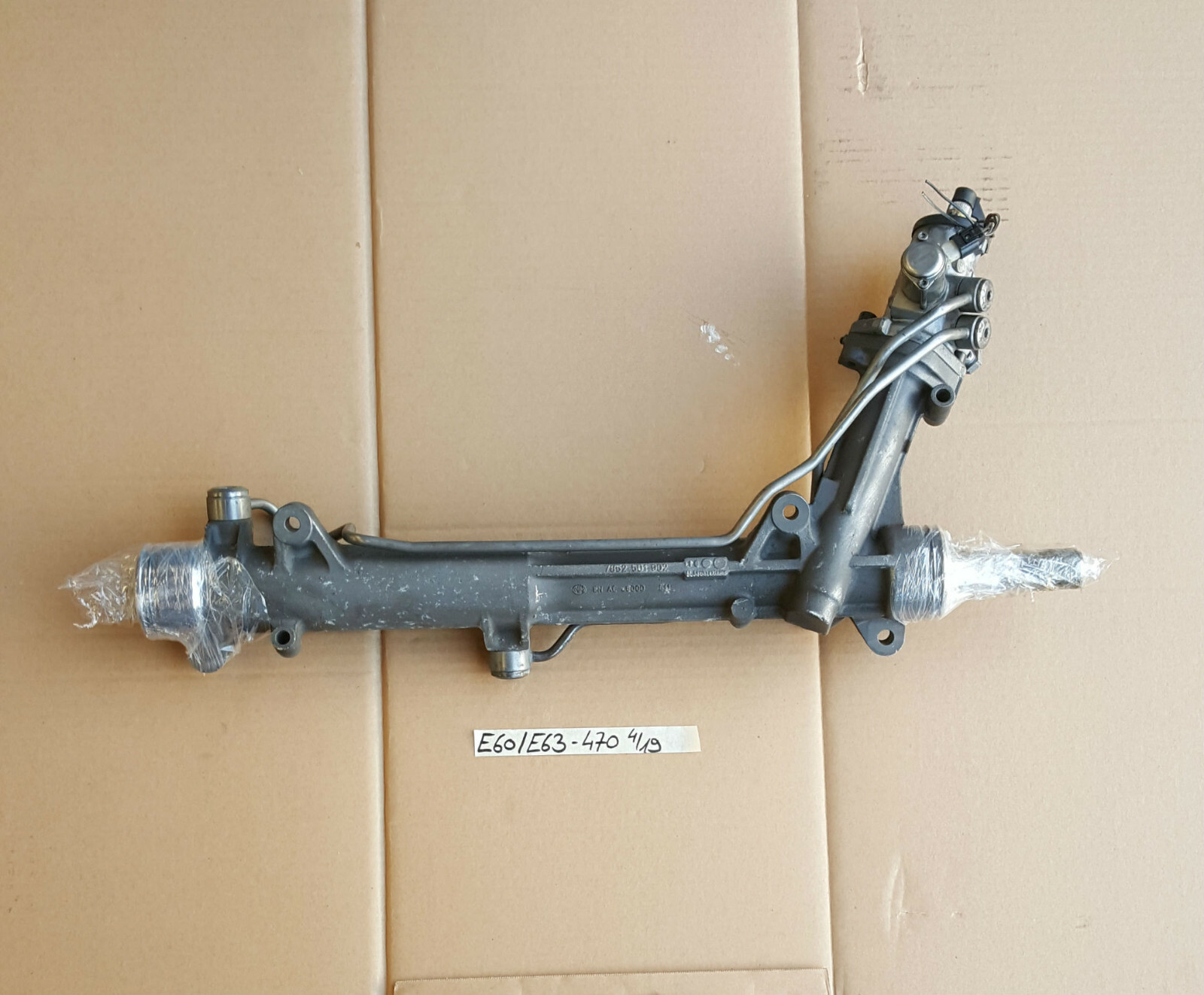 BMW E63 E64 E60 Power Hydro Steering Gear Rack 7832470 Lenkgetriebe RECHTSLENKER – Bild 2