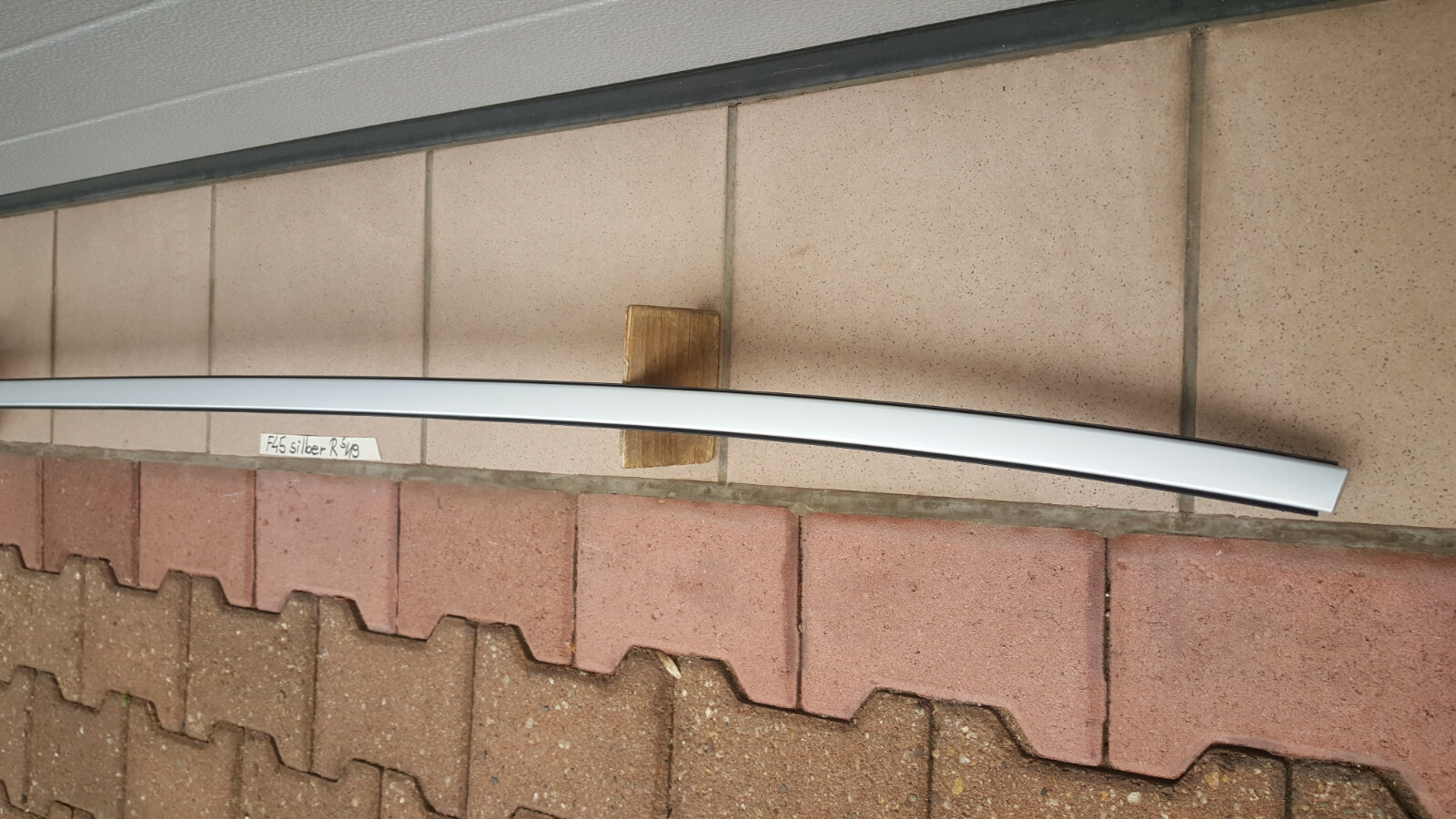 BMW 2er F45 Active Tourer Dach Leiste Zierleiste Dach RECHTS Silber A83 7400090 – Bild 3