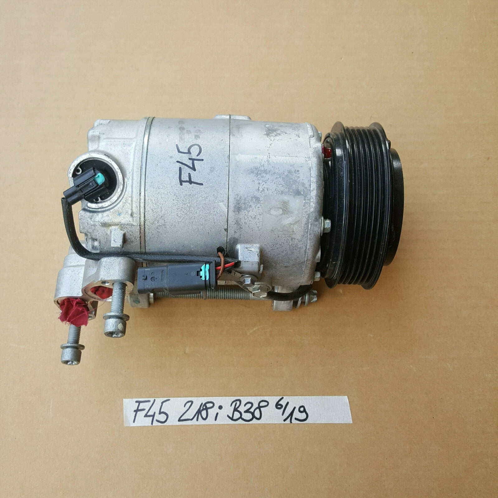 BMW F45 F46 X1 X3  Kompressor Klimaanlage 6811430 Klimakompressor  6811432 – Bild 2