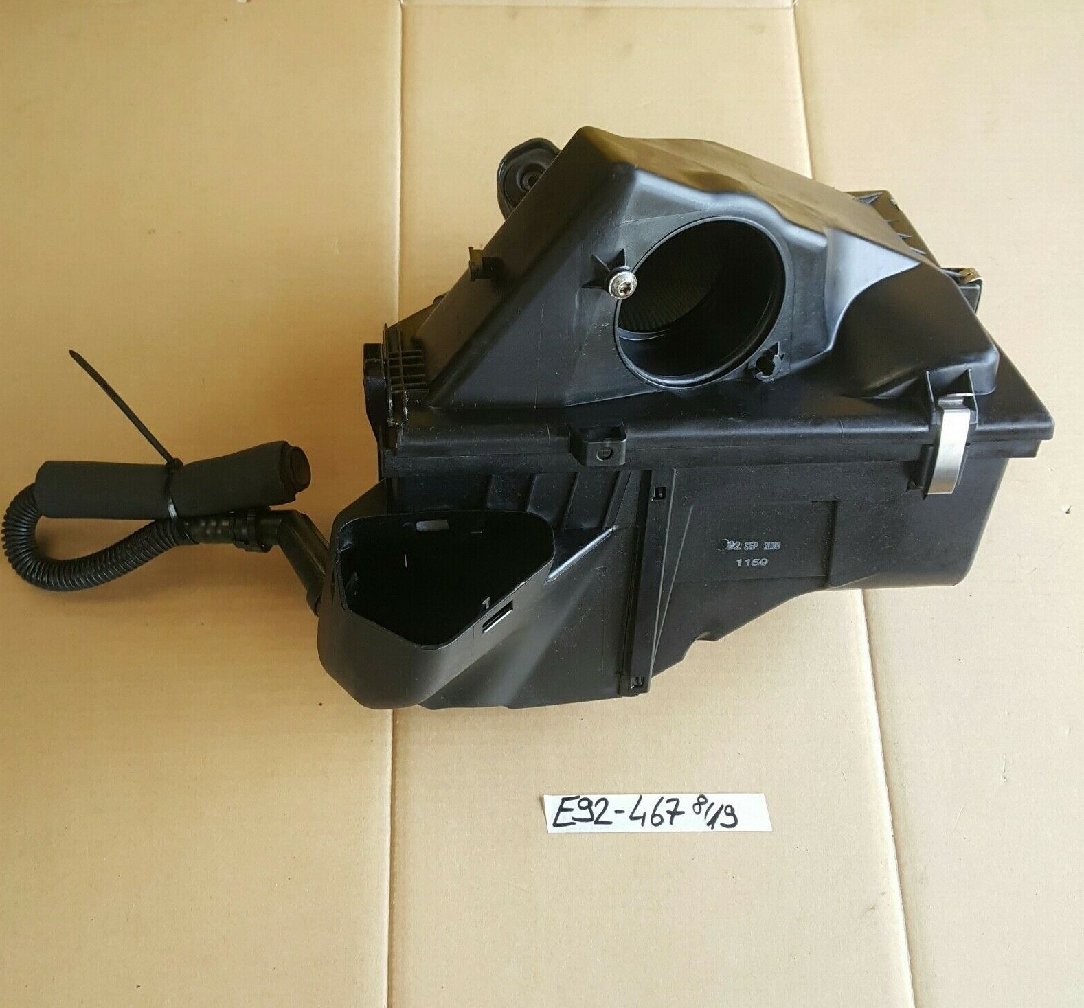 BMW E90 E92 E93 Luftfilterkasten 7797467 Resonanzkörper Ansauggeräuschedämpfer – Bild 1