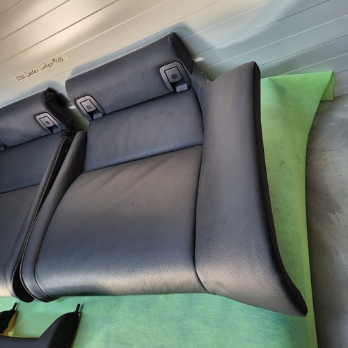 BMW E92 Coupe Rückbank Unterteil Leder schwarz Rücksitz Bank Unten ABHOLUNG – Bild 6