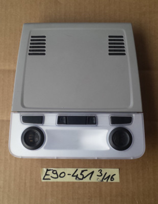 BMW E90 E91 E92 Leselampe Innenleseleuchte grau Schaltzentrum Dach 6961451 – Bild 1