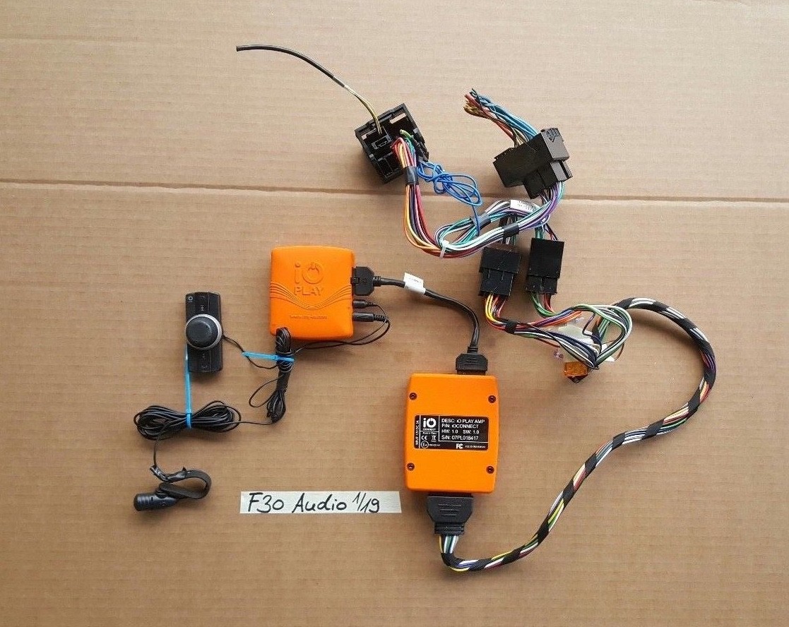 BMW F30 F31 Telefon Audio Adapter Kabel Freisprech Einrichtung Mikrofon – Bild 1