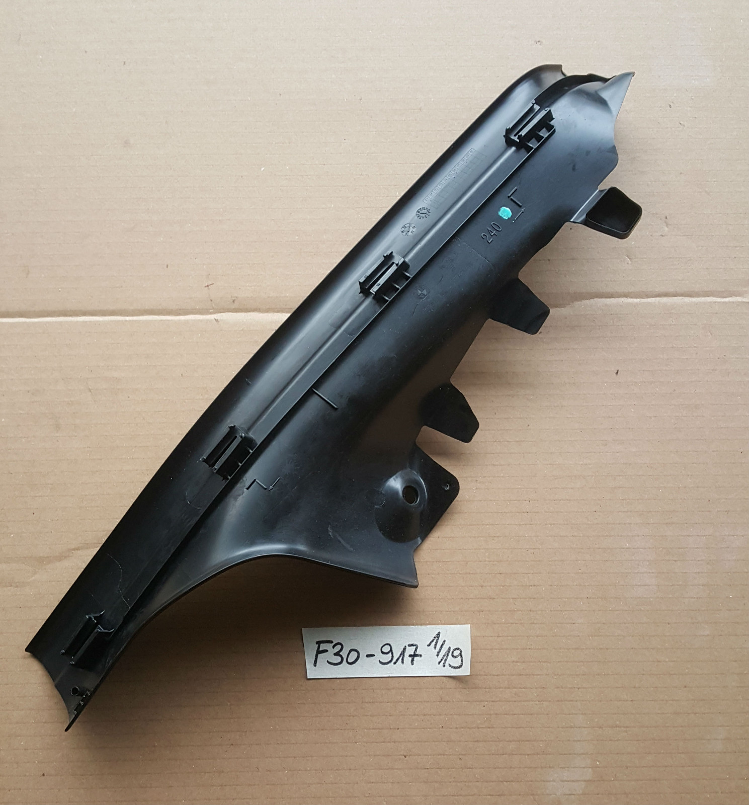 BMW F30 F31 Einstiegsleiste HINTEN Blende Leiste Tür Einstieg 7221917 – Bild 2