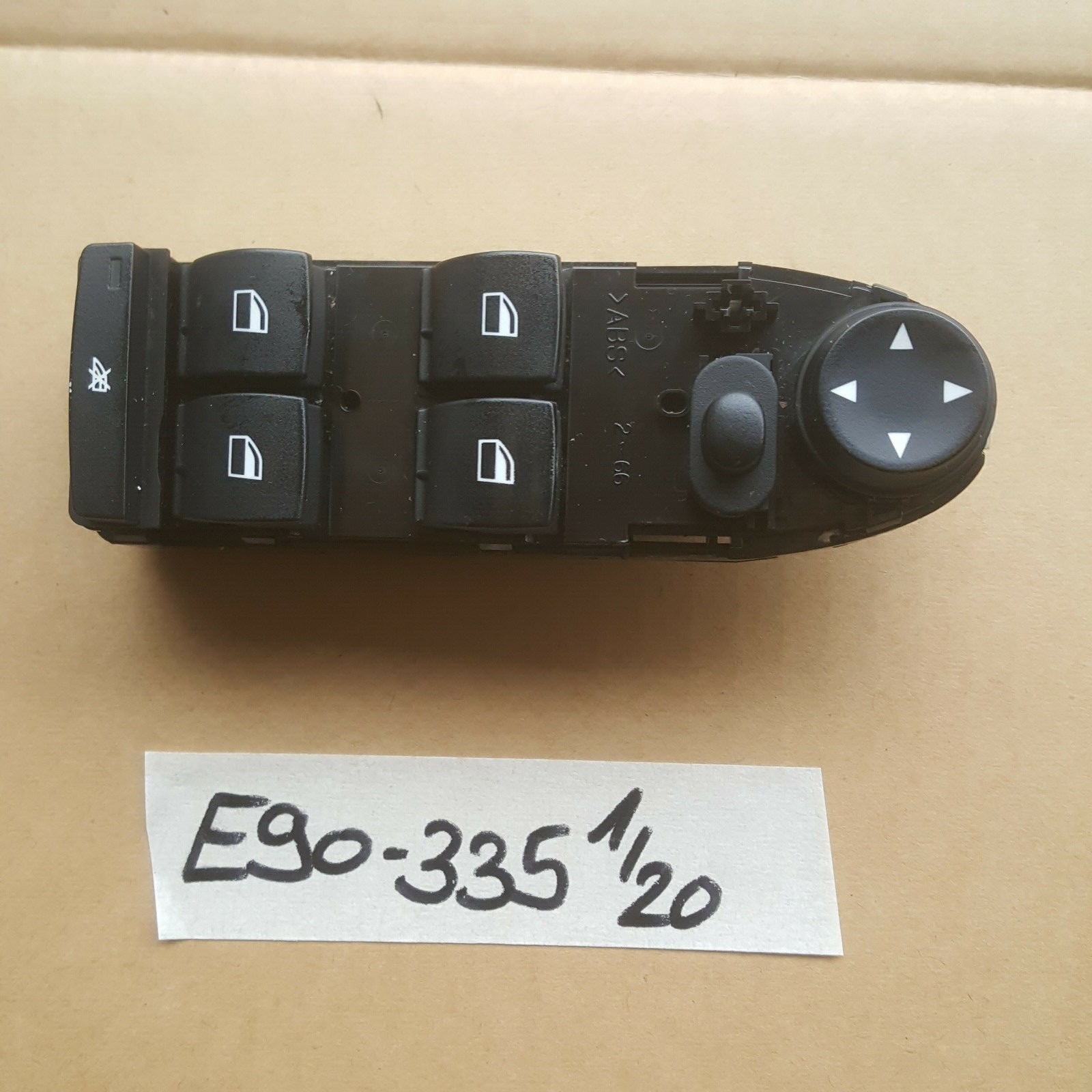 BMW E90  E91 E87  FeHe Schalter LINKS  Fensterheber Fahrerseite 9217335 – Bild 1