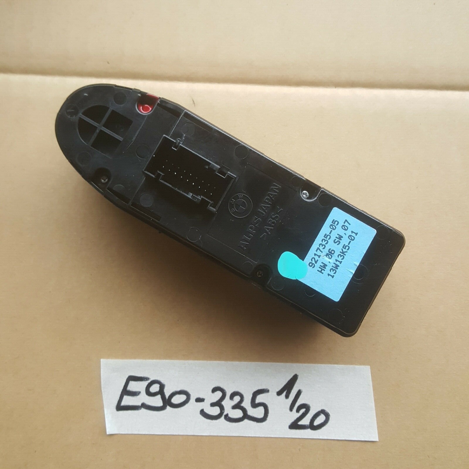 BMW E90  E91 E87  FeHe Schalter LINKS  Fensterheber Fahrerseite 9217335 – Bild 2