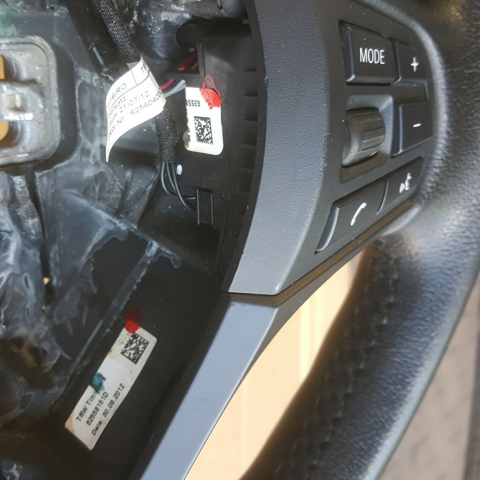 BMW F20 F21 F30 F34 F35 F32 F33 MFL Leder Sport Lenkrad Multifunktion Lenker – Bild 4