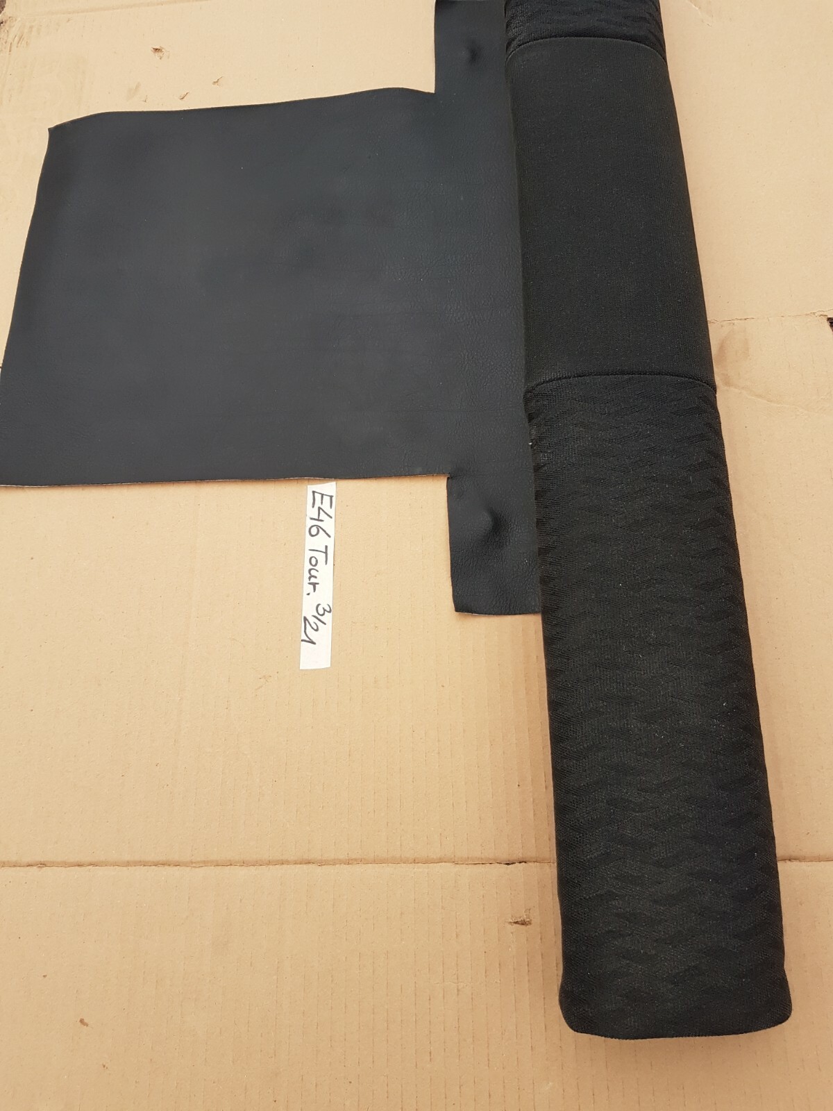 BMW E46 Rücksitzbank Polster Rücksitz Rückbank Unterteil Raute anthrazit 8099839 – Bild 2