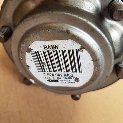 original BMW X3 E83 Gelenkwelle Antriebswelle Hinten rechts  7524042 – Bild 2