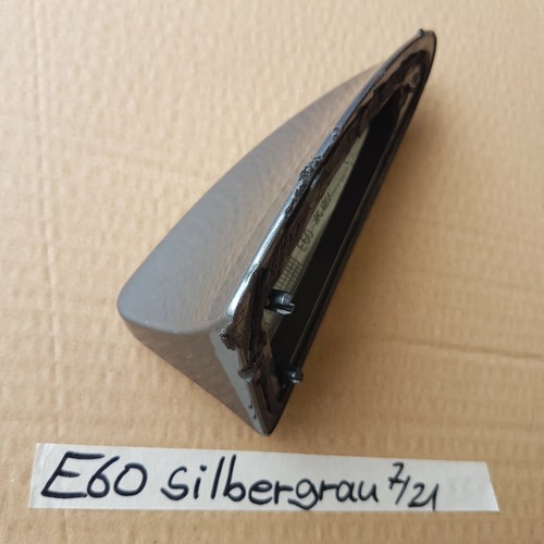 BMW E60 E61  Abdeckung Dachantenne GPS Antenne Haifisch Flosse Silber grau – Bild 5
