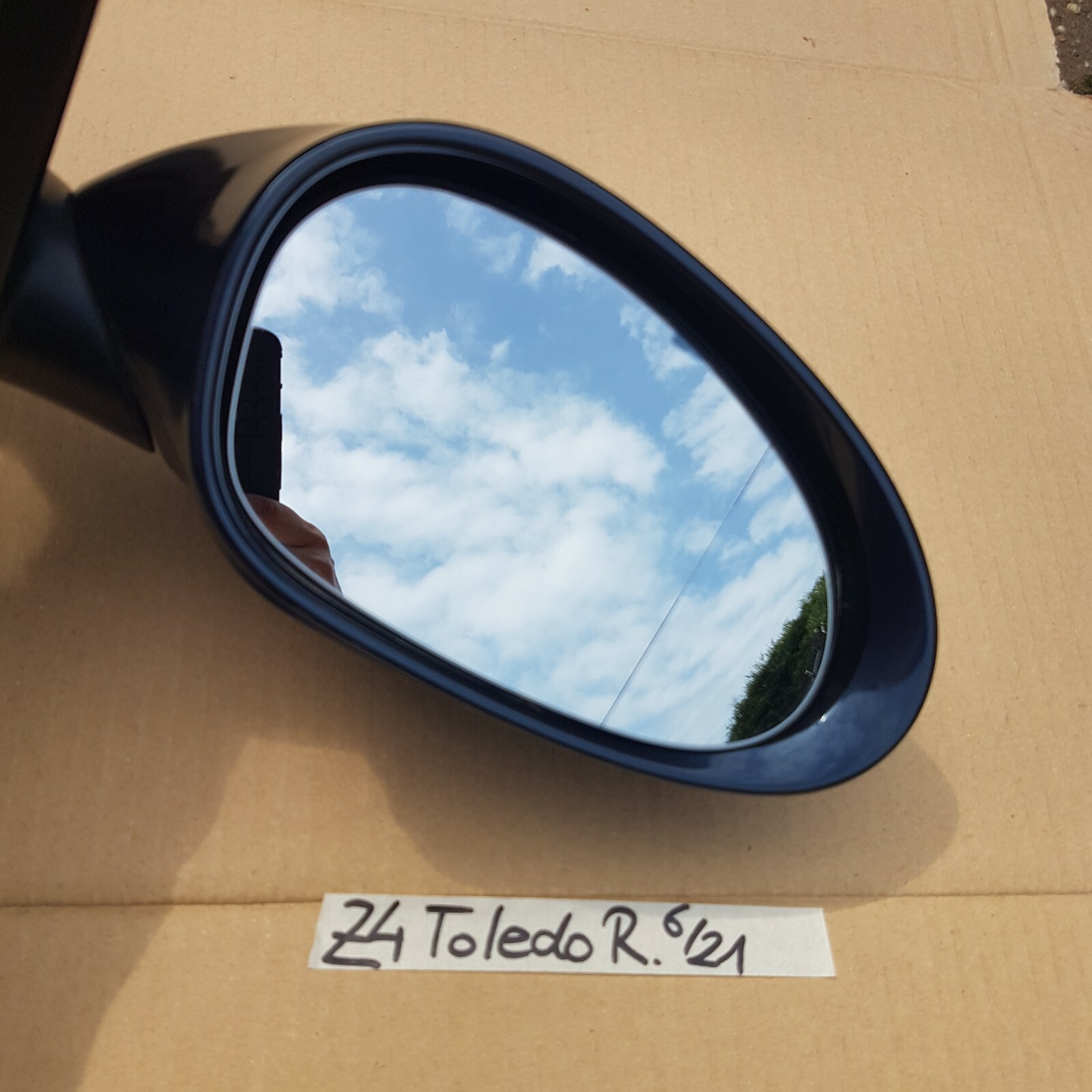BMW  Z4 E85 E86 Seiten Außen Spiegel rechts ODER links Toledo blau Code 482 – Bild 10