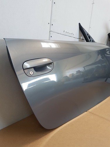 BMW Z4 E85 Beifahrer Tür RECHTS stratus grau metallic Code 440 – Bild 4