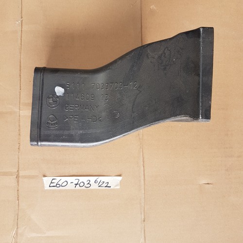 BMW 5er E60 E61  Luftführung  Luftkanal Bremse vorne links 7033703 – Bild 1