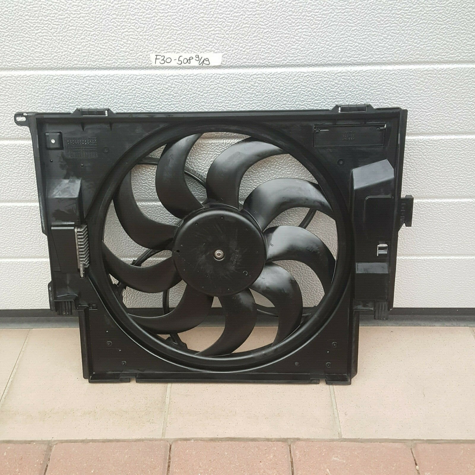BMW F30 F31 F20 F21 Drucklüfter Motor Elektro Kühler Lüfter 7640508 Lüfterzarge – Bild 2