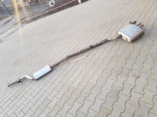 BMW E60 Auspuff 7789951 Endschalldämpfer 7789946 Mittelschalldämpfer ABHOLUNG – Bild 3