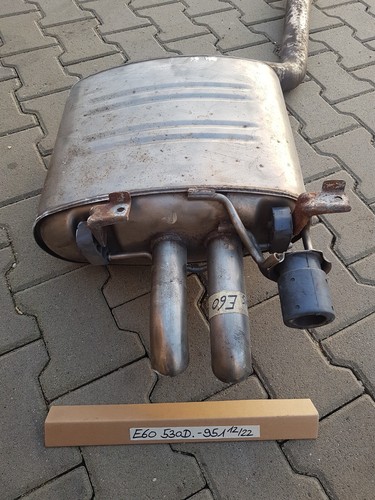 BMW E60 Auspuff 7789951 Endschalldämpfer 7789946 Mittelschalldämpfer ABHOLUNG – Bild 6