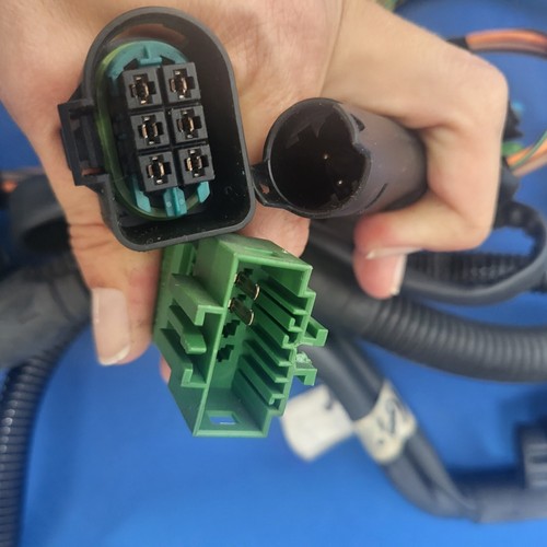 BMW E90 E91 LCI Automatik Getriebe Kabel Kabelbaum Motor Getriebemodul 7572364 – Bild 3