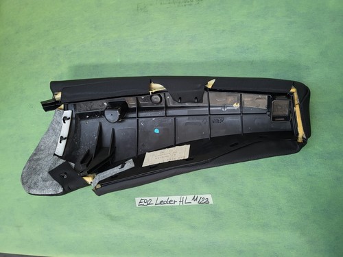 BMW E92 Coupe Rückbank Oberteil LINKS Leder schwarz Rücksitz Lehne ABHOLUNG – Bild 4