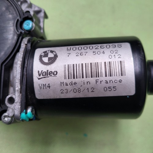 BMW F30 F31 Wischer Motor 7267504 Scheibenwischer Antrieb Vorne – Bild 2