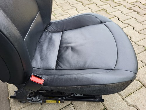 BMW Z4 E85 Fahrer Sitz Leder schwarz  VORNE LINKS mit  Sitzheizung ABHOLUNG – Bild 4