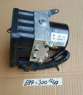 BMW E90 E91 E81 E87 ABS Block 6789301 Hydraulikblock  ASC Hydroaggregat 6789300 – Bild 1