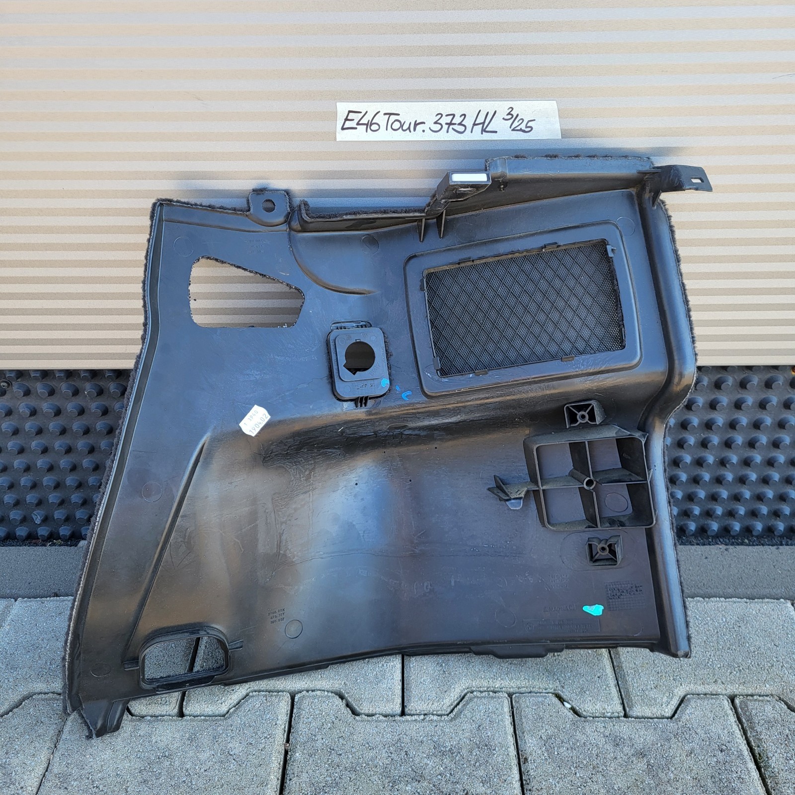 BMW E46 Touring Kofferraum Verkleidung / Gepäckraum Abdeckung LINKS 8208373 – Bild 2