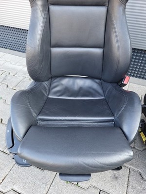 Sitze BMW Z4 E85 Fahrer + Beifahrer Sport Sitz Leder ohne Sitzheizung  ABHOLUNG – Bild 12