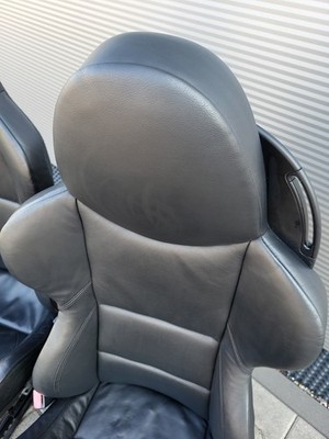 Sitze BMW Z4 E85 Fahrer + Beifahrer Sport Sitz Leder ohne Sitzheizung  ABHOLUNG – Bild 16