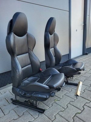 Sitze BMW Z4 E85 Fahrer + Beifahrer Sport Sitz Leder ohne Sitzheizung  ABHOLUNG – Bild 6