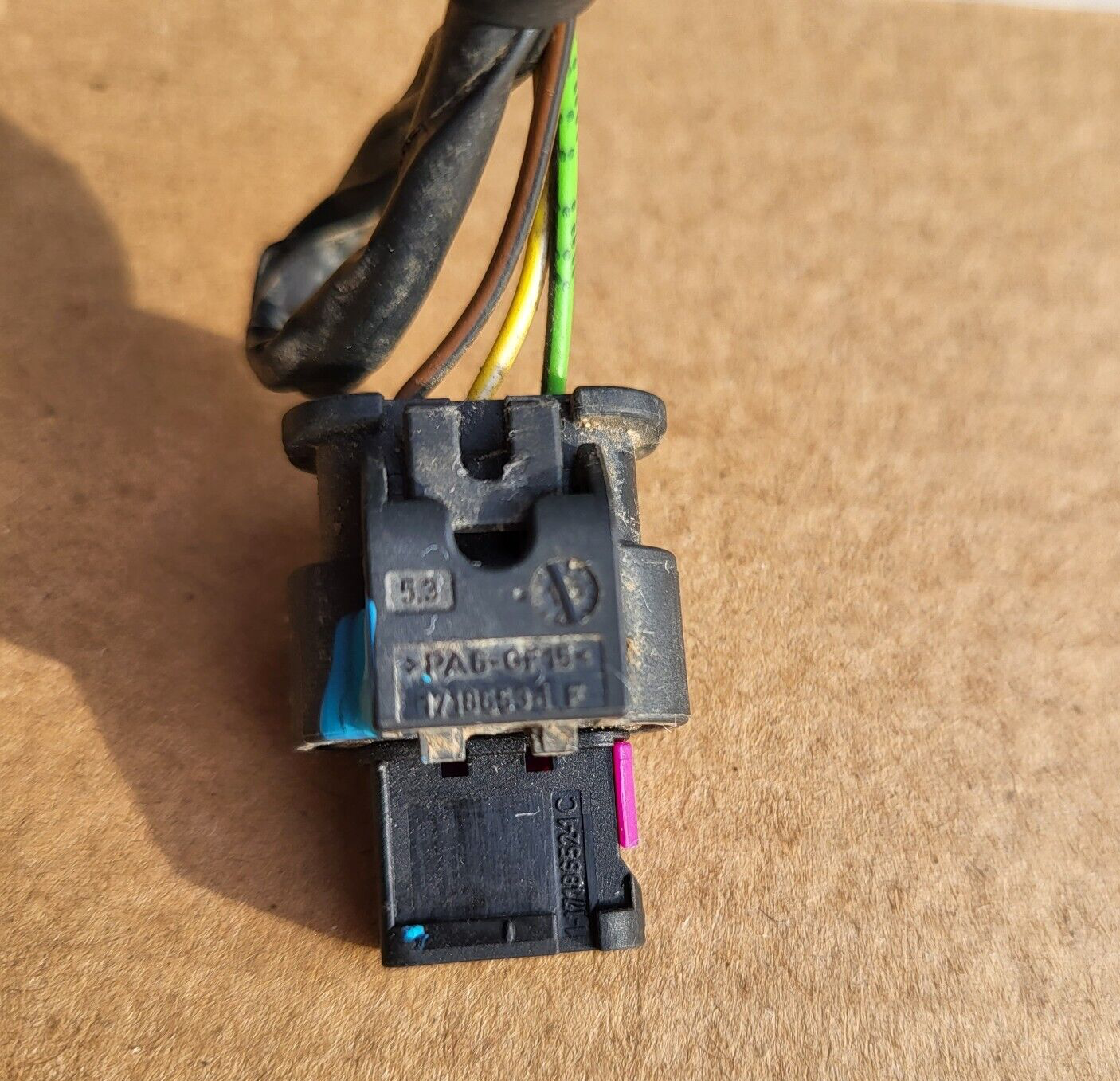 BMW F20 F21 F45 F30 F31  PDC Stecker für Ultraschallwandler Kabel abgeschnitten – Bild 3