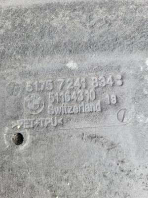 BMW F20 F21 F30 F31 F34 Unterbodenschutz Unterfahrschutz Rechts 7241834 ABHOLUNG – Bild 6