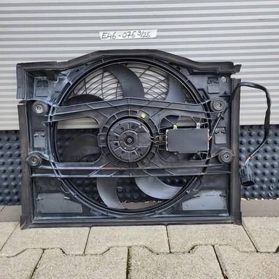 Original BMW E46 Cabrio Coupe Drucklüfter Klima Lüfter Motor Kühlung 6905076 – Bild 4
