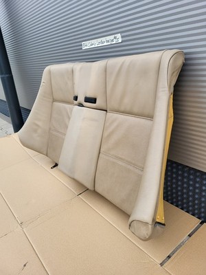 BMW E46 Cabrio Rückbank Rücksitz Bank Sitz Lehne HINTEN Leder Beige ABHOLUNG – Bild 4
