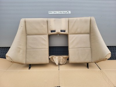 BMW E46 Cabrio Rückbank Rücksitz Bank Sitz Lehne HINTEN Leder Beige ABHOLUNG – Bild 5